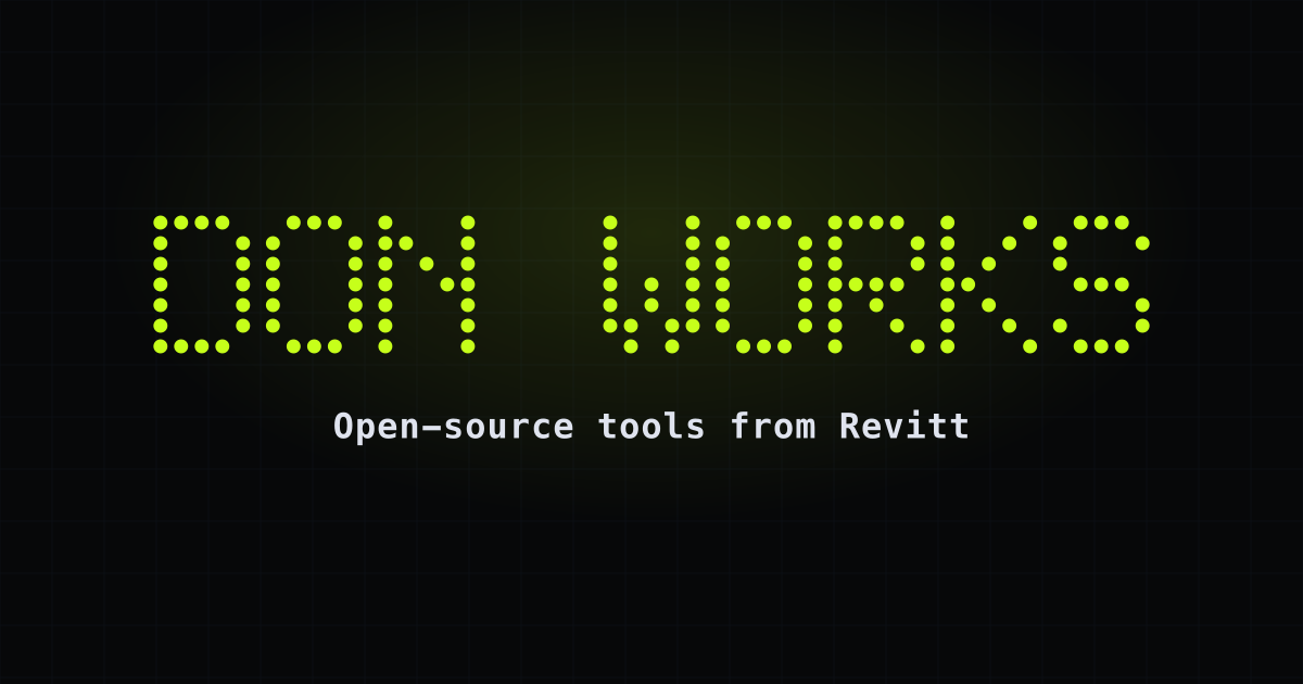 Don Works | Open Source by Revitt